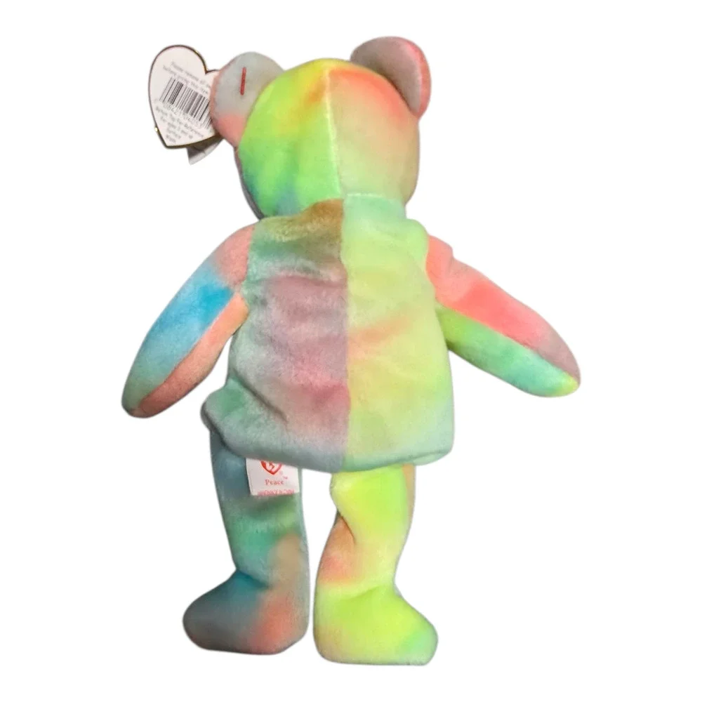 TY Beanie Babies Peace Bear 1996